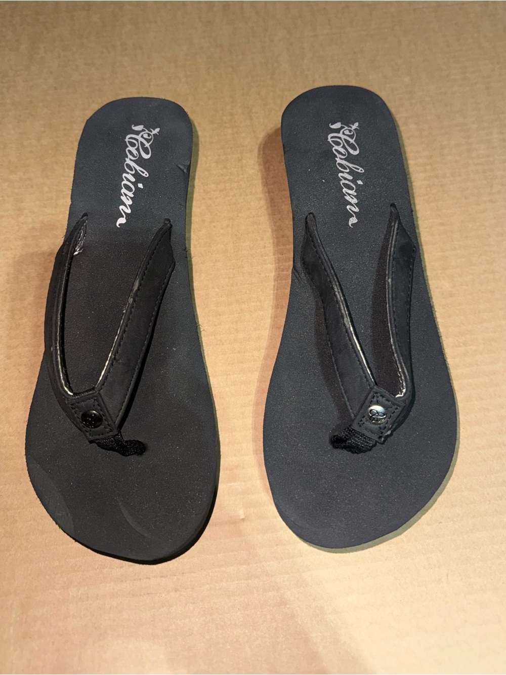 Cobian Black Women's Flip-Flop Sandals